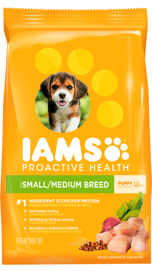 iams cachorro raza mediana